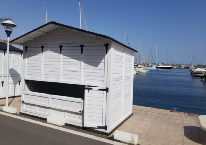 buena elección de la caseta de madera