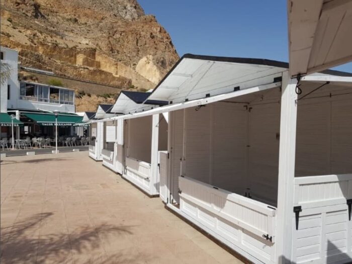 puesto de feria perfecto